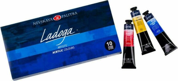 Aκρυλικό Χρώμα Nevskaya Palitra 2241142 Σετ ακρυλικά χρώματα 10x46 ml - 3