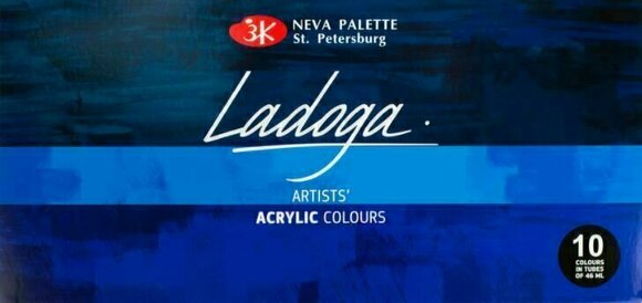 Aκρυλικό Χρώμα Nevskaya Palitra 2241142 Σετ ακρυλικά χρώματα 10x46 ml - 4