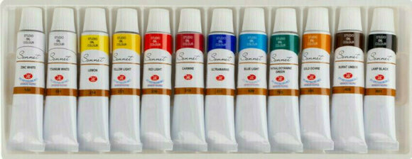 Peinture à l'huile Nevskaya Palitra Sonnet Ensemble de peintures à l'huile 12x10 ml - 3