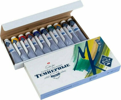 Tempera Paint Nevskaya Palitra 1641032 En uppsättning temperafärger 10x46 ml - 2