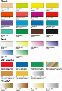 Peinture pour tissu Nevskaya Palitra Decola Fluo Peinture pour tissu Blue Fluorescent 20 ml 1 pc - 2