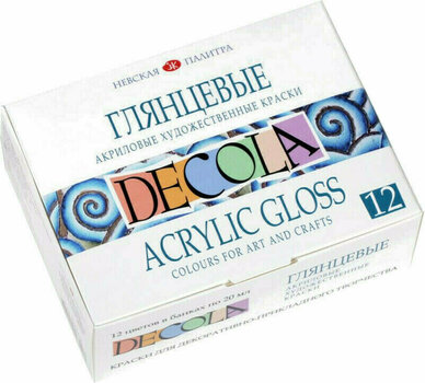 Akrylová barva Nevskaya Palitra Decola Decoration Sada akrylových barev 12x20 ml - 2