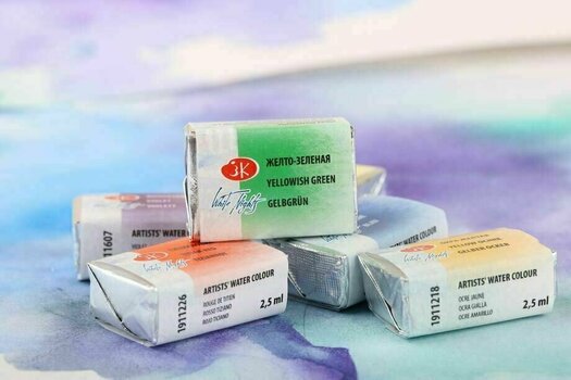 Watercolour Paint Nevskaya Palitra White Nights Watercolour Paint Warm Green 2,5 ml 1 pc - 2