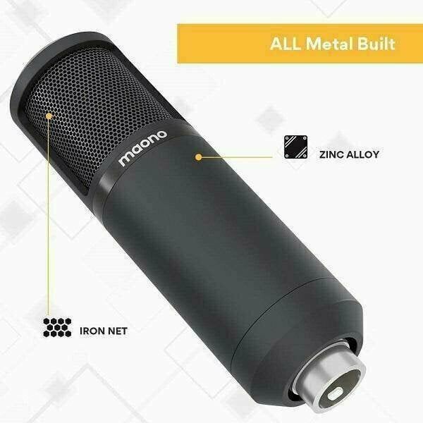 Maono AU-PM320S Mikrofon pojemnosciowy studyjny - Muziker