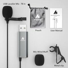 Lavalier kondensatormikrofoner Maono AU-UL20 Lavalier kondensatormikrofoner - 2