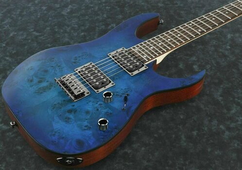 Elektrische gitaar Ibanez RG421PB-SBF Sapphire Blue Flat - 4