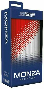 Accesorios para dardos Red Dragon Monza Red & White Dart Case Accesorios para dardos - 6