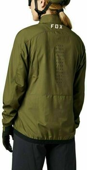Kolesarska jakna, Vest FOX Womens Ranger Wind Jacket Olive Green XS Jakna - 2
