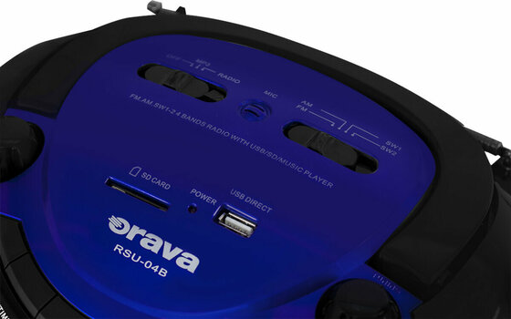 Stolní hudební prehřávač Orava RSU 04 Stolní hudební prehřávač - 4