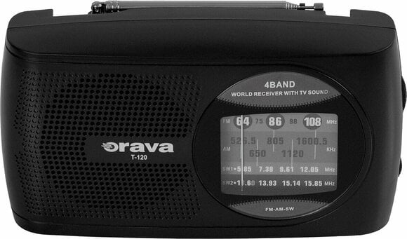Retro radio Orava T 120 Black Retro radio - 5