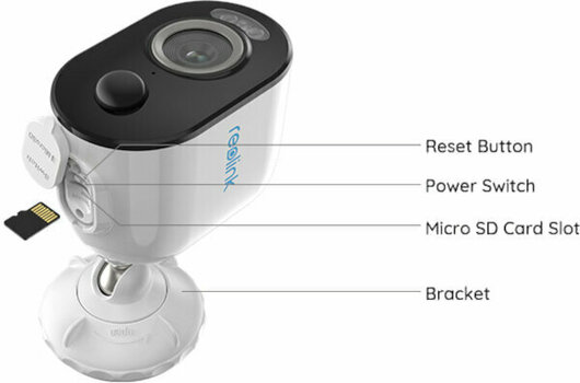 Sistema de câmara inteligente Reolink Argus 3 Pro Branco Sistema de câmara inteligente - 3