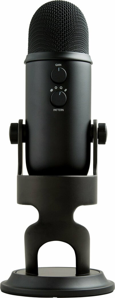 Blue Microphones Yeti Blackout USB Microphone - Muziker