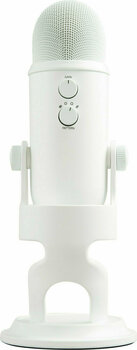 Microphone USB Blue Microphones Yeti White Out - 6