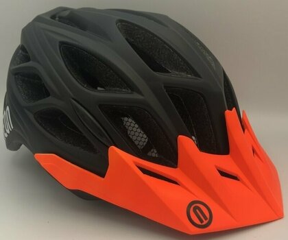 Kask rowerowy Neon HID Black/Orange Fluo S/M Kask rowerowy - 3
