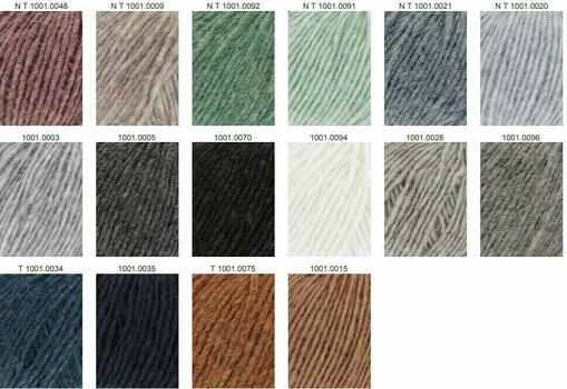 Fios para tricotar Lang Yarns Air 0034 Denim - 8