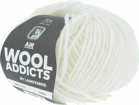 Fil à tricoter Lang Yarns Air 0094 White - 2