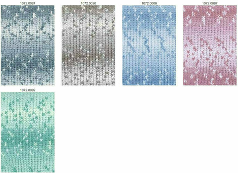 Pletacia priadza Lang Yarns Snowflake 0024 Grey Pletacia priadza - 7