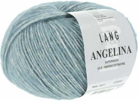 Kudumislõng Lang Yarns Angelina 0021 Light Blue Kudumislõng - 3