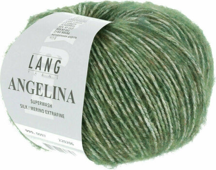 Strickgarn Lang Yarns Angelina 0097 Olive Strickgarn - 2
