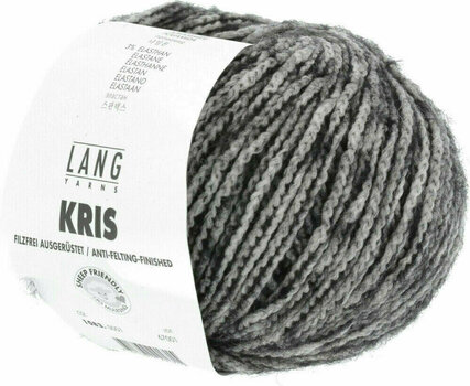 Fire de tricotat Lang Yarns Kris 0001 Black/White Fire de tricotat - 2