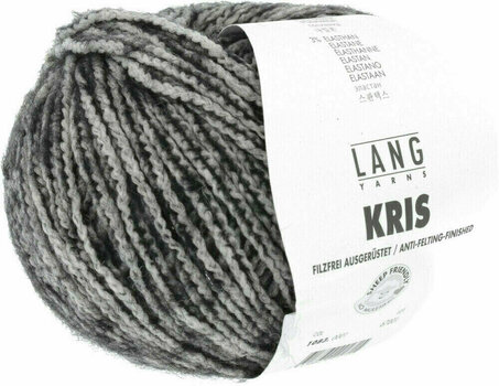 Fire de tricotat Lang Yarns Kris 0001 Black/White Fire de tricotat - 3