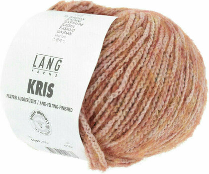 Fil à tricoter Lang Yarns Kris 0007 Coral/Orange Fil à tricoter - 2