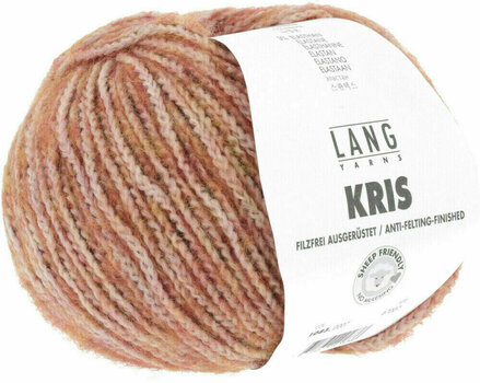 Fil à tricoter Lang Yarns Kris 0007 Coral/Orange Fil à tricoter - 3