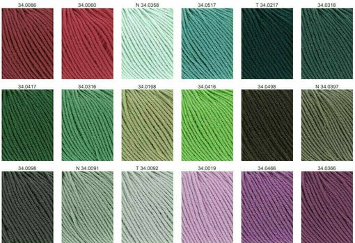 Fios para tricotar Lang Yarns Merino 120 0223 Light Gray Fios para tricotar - 9