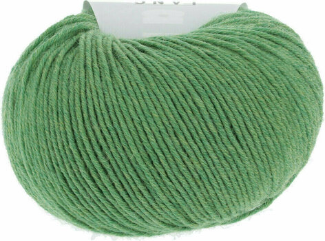 Fios para tricotar Lang Yarns Merino 120 0317 Green Melange Fios para tricotar - 4