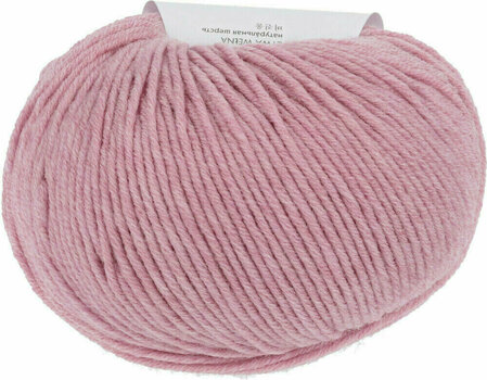 Strickgarn Lang Yarns Merino 120 0348 Pink Melange Strickgarn - 4