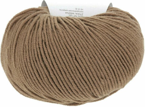 Pletací příze Lang Yarns Merino 120 0439 Camel Pletací příze - 4