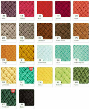 Knitting Yarn Alize Puffy 0637 - 4
