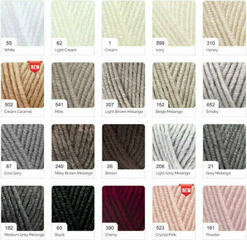 Knitting Yarn Alize Superlana Maxi Knitting Yarn 801 - 4