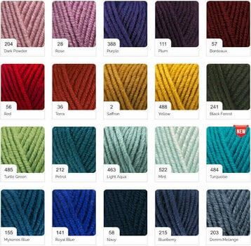Knitting Yarn Alize Superlana Maxi Knitting Yarn 801 - 5
