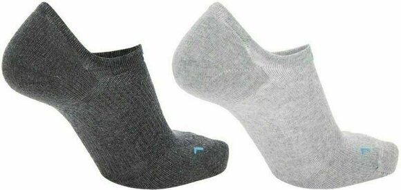 Chaussettes de fitness UYN Sneaker 4.0 Anthracite Mel/Light Grey Mel 35-36 Chaussettes de fitness - 2