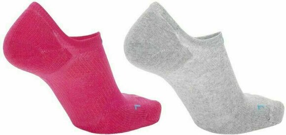 Fitness Socks UYN Sneaker 4.0 Light Grey Mel/Pink 35-36 Fitness Socks - 2