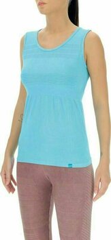 Fitness shirt UYN To-Be Singlet Arabe Blue M Fitness shirt - 3