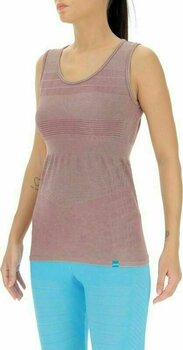 Fitness T-Shirt UYN To-Be Singlet Chocolate XS Fitness T-Shirt - 3