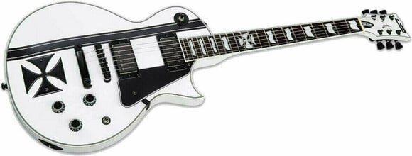 Electric guitar ESP LTD Iron Cross James Hetfield Snow White - 2