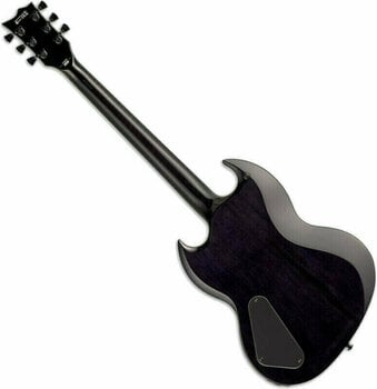 Guitare électrique ESP LTD VIPER-1000 See Thru Purple Sunburst - 2