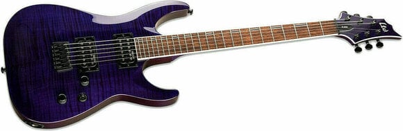 Electric guitar ESP LTD H-200FM See Thru Purple - 3