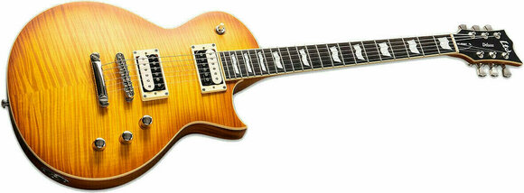 Electric guitar ESP LTD EC-1000T Honey Burst Satin - 3