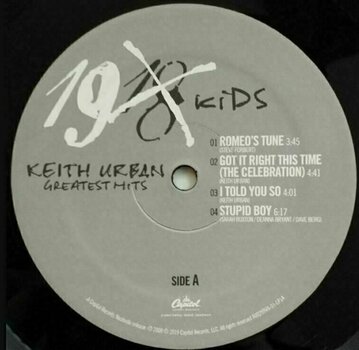 Vinyl Record Keith Urban - Greatest Hits - 19 Kids (2 LP) - 2
