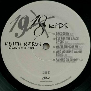 Disco de vinil Keith Urban - Greatest Hits - 19 Kids (2 LP) - 4