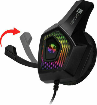 Slušalice za računalo Connect IT BATTLE RGB Crna Slušalice za računalo - 5
