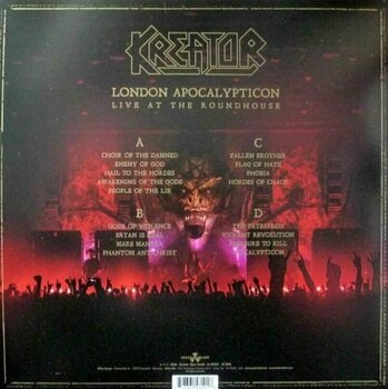 Vinyl Record Kreator - London Apocalypticon - Live (2 LP) - 6