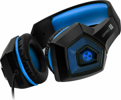 Casque PC Connect IT BATTLE RNBW Ed. 2 Bleu-Noir Casque PC - 3