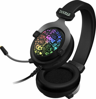 PC headset Connect IT DOODLE RGB Svart PC headset - 2