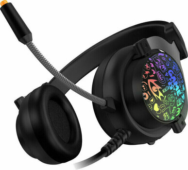 PC headset Connect IT DOODLE RGB Svart PC headset - 3