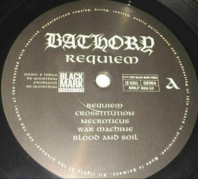 Vinyylilevy Bathory - Requiem (LP) - 2